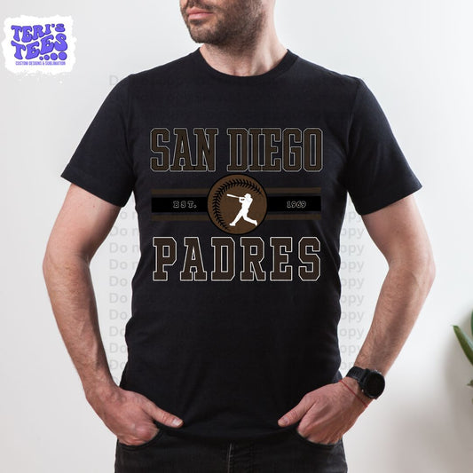 San Diego Padres Retro Est. 1969 T-Shirt