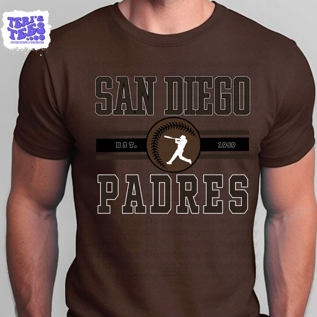 San Diego Padres Retro Est. 1969 T-Shirt