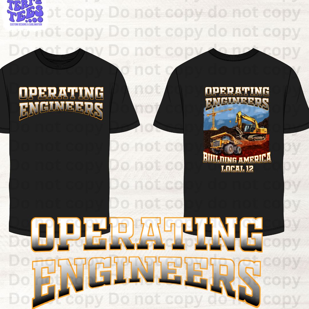 Operating Engineers Local 12 T-Shirt