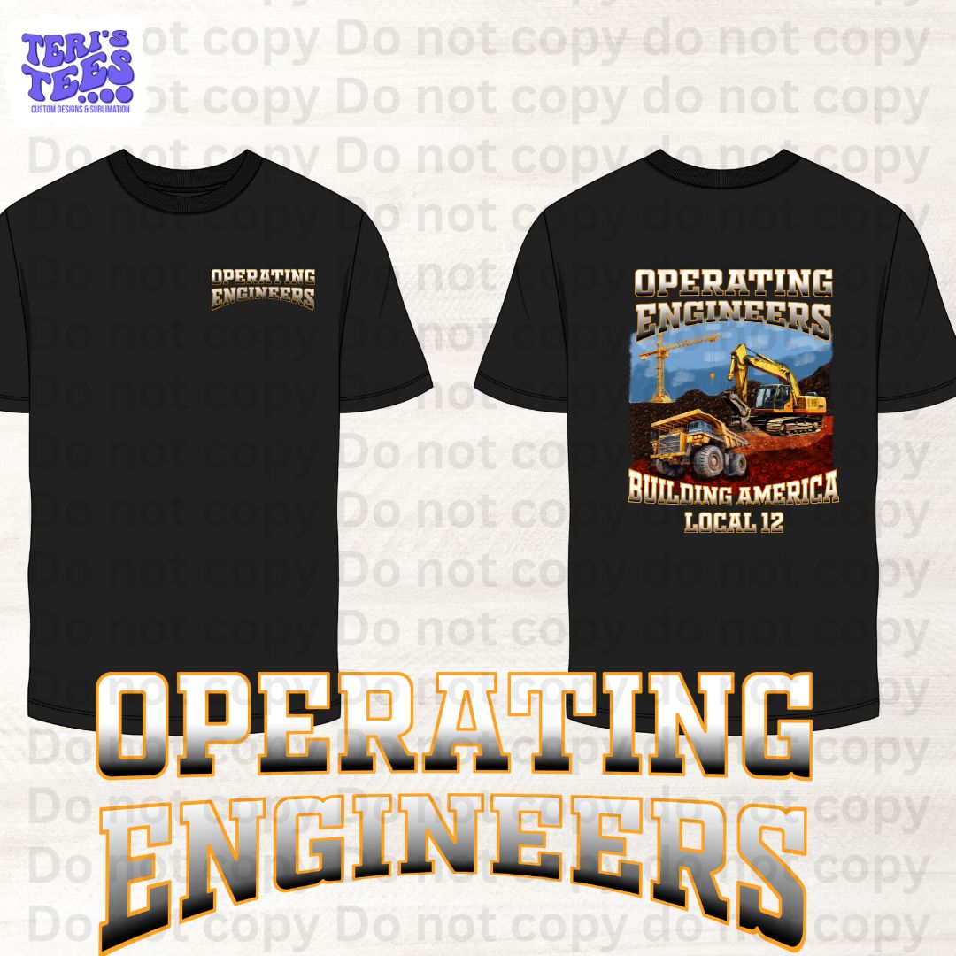 Operating Engineers Local 12 T-Shirt