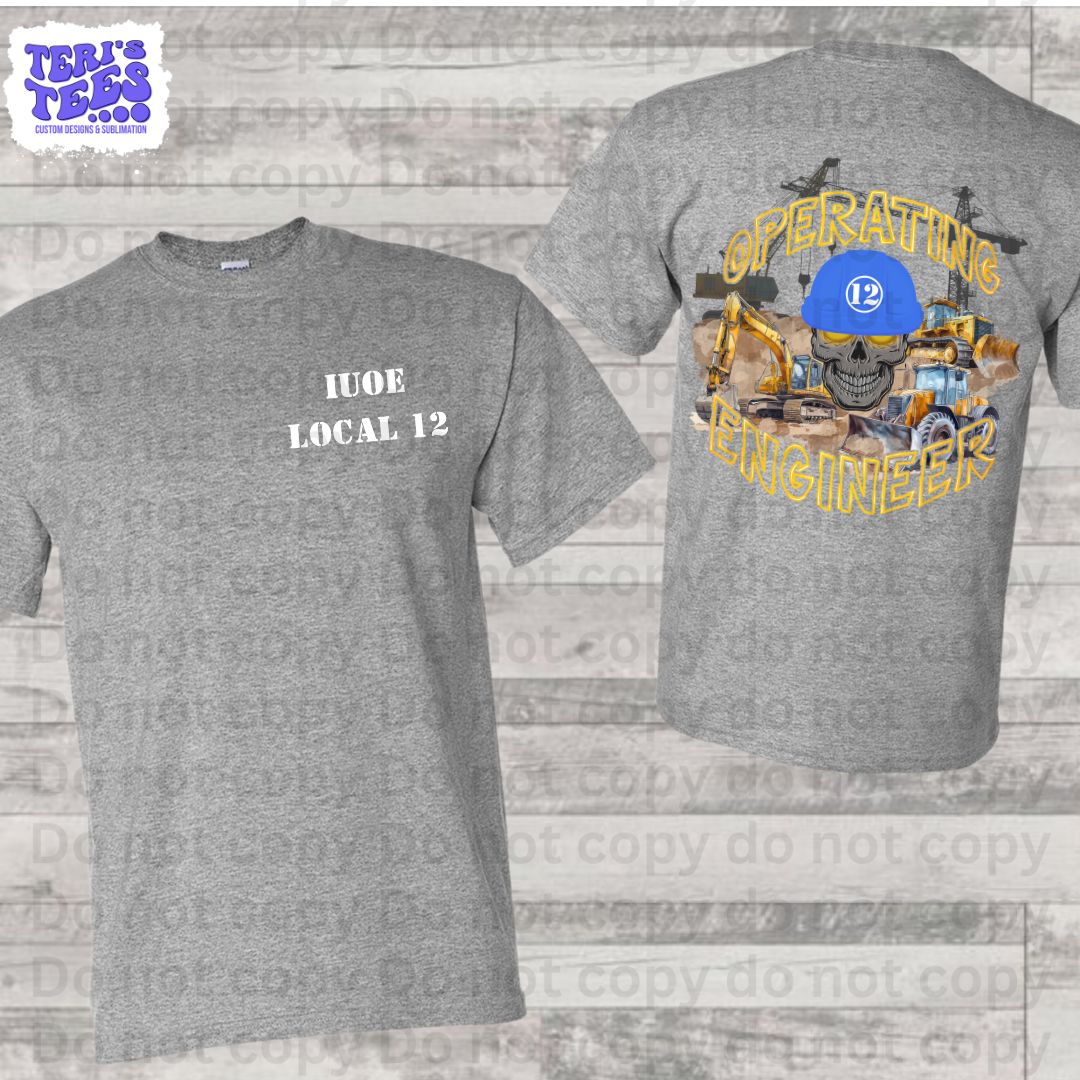 IUOE Operating Engineers T-Shirt
