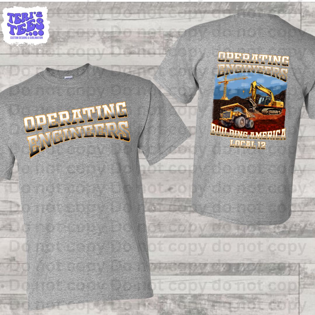 Operating Engineers Local 12 T-Shirt