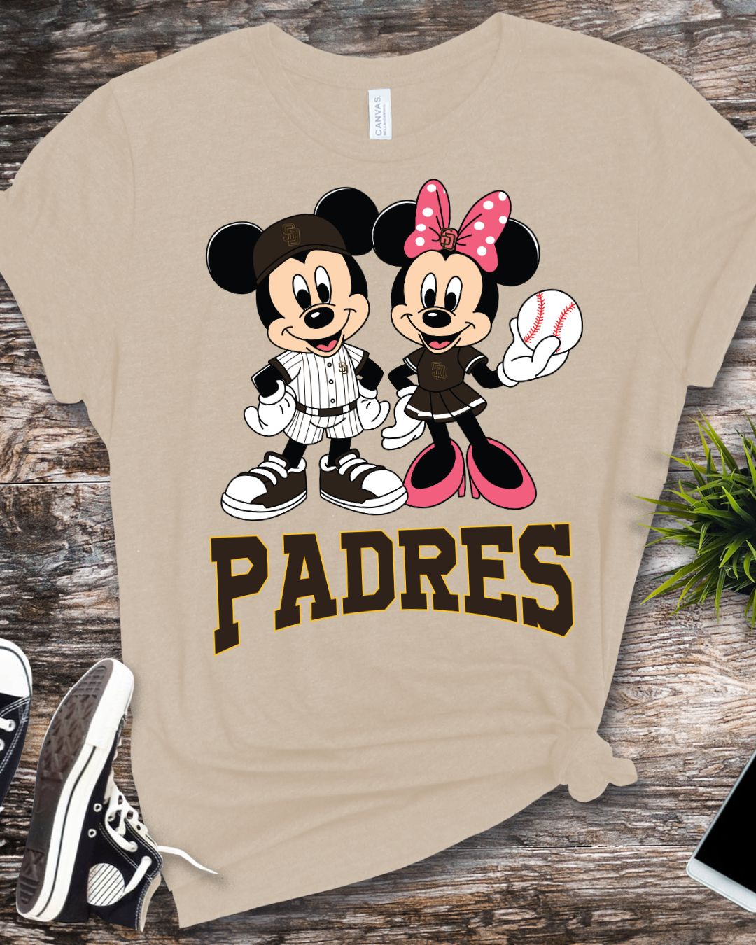 Padres Bundle M & M pink Polka dot #1