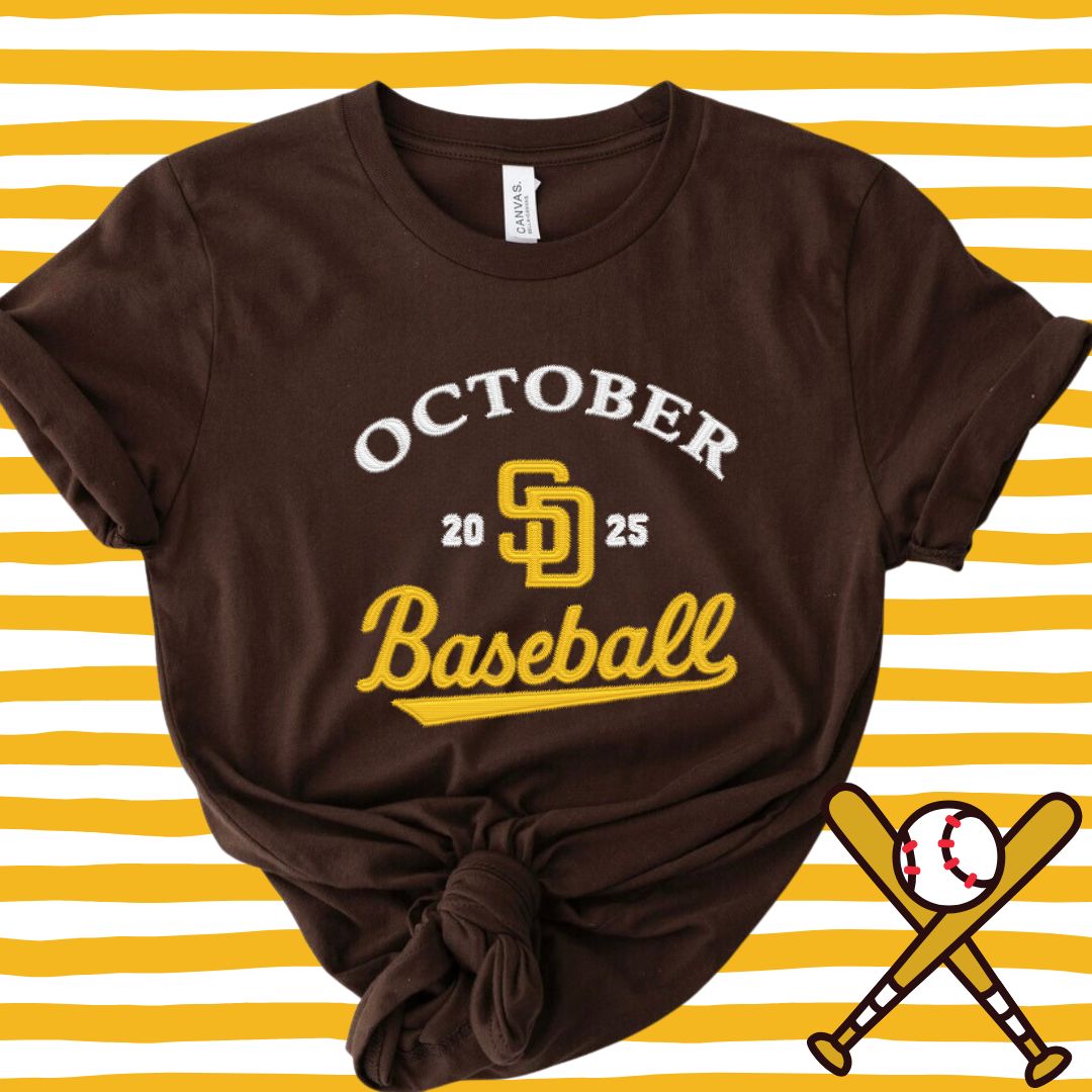 SD Padres 2025 Baseball Crew Sweatshirt