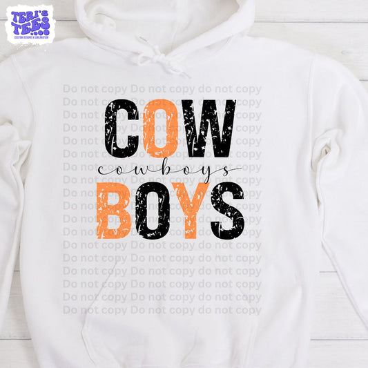 Cowboys Distressed Hoodie