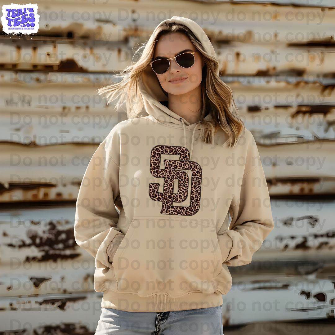 SD Leopard Hoodie