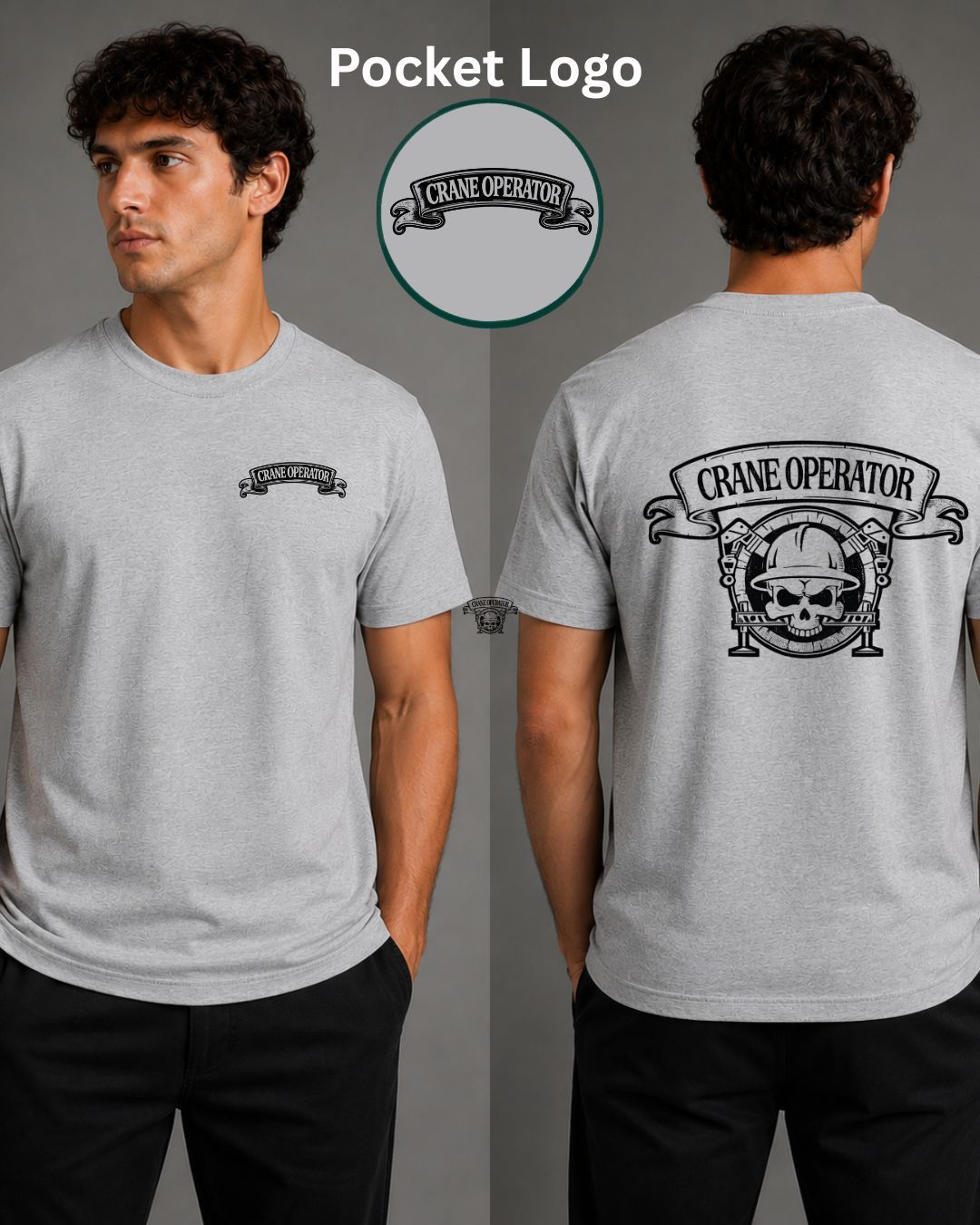 Crane Operator Men's T-Shirt