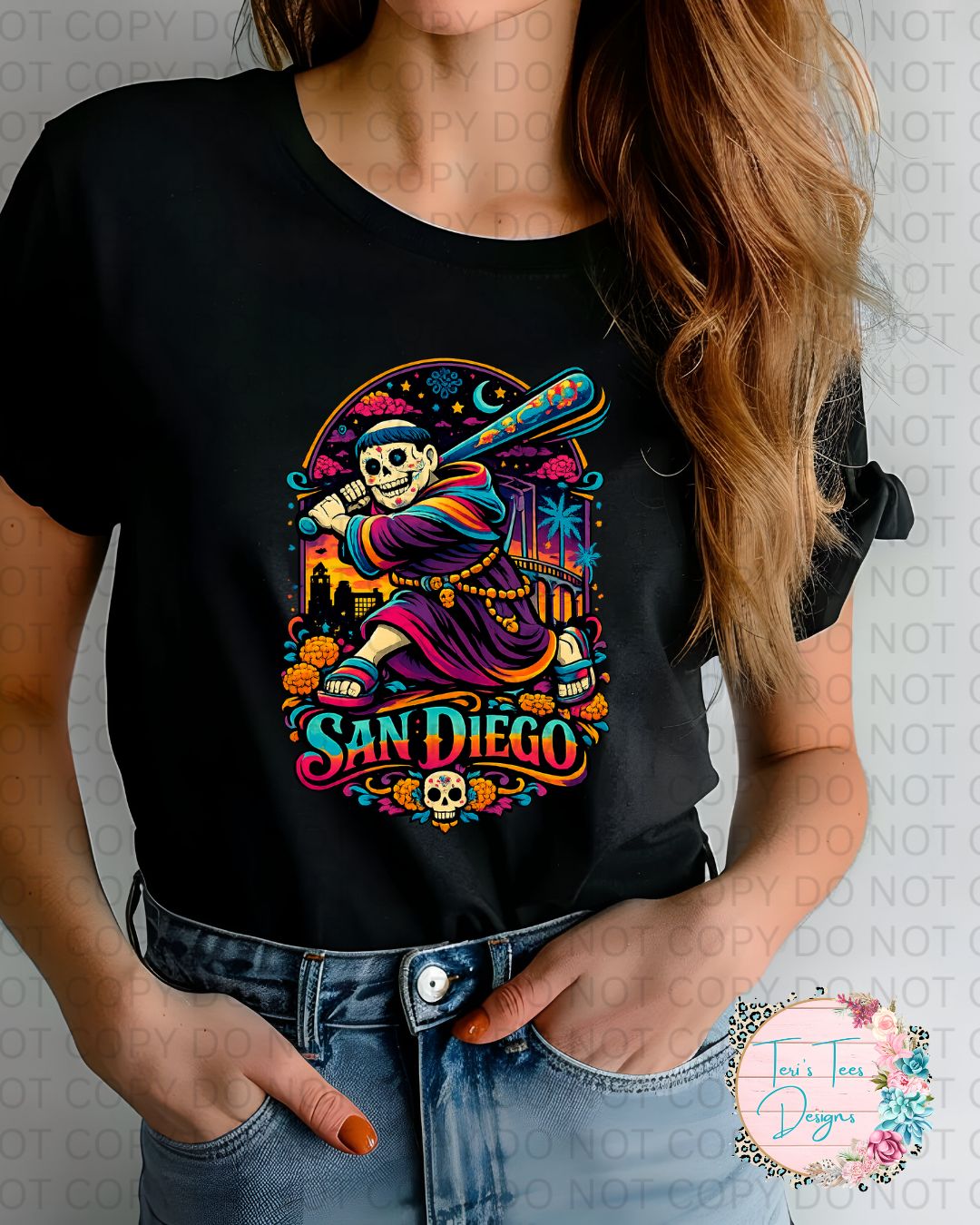 San Diego Spirit with a Twist Padre Shirt