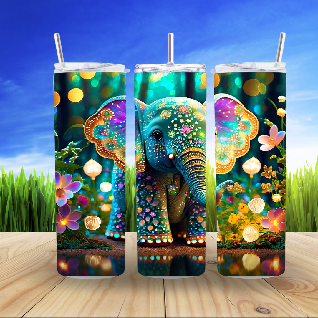 Mandela Elephant 20 oz Tumbler