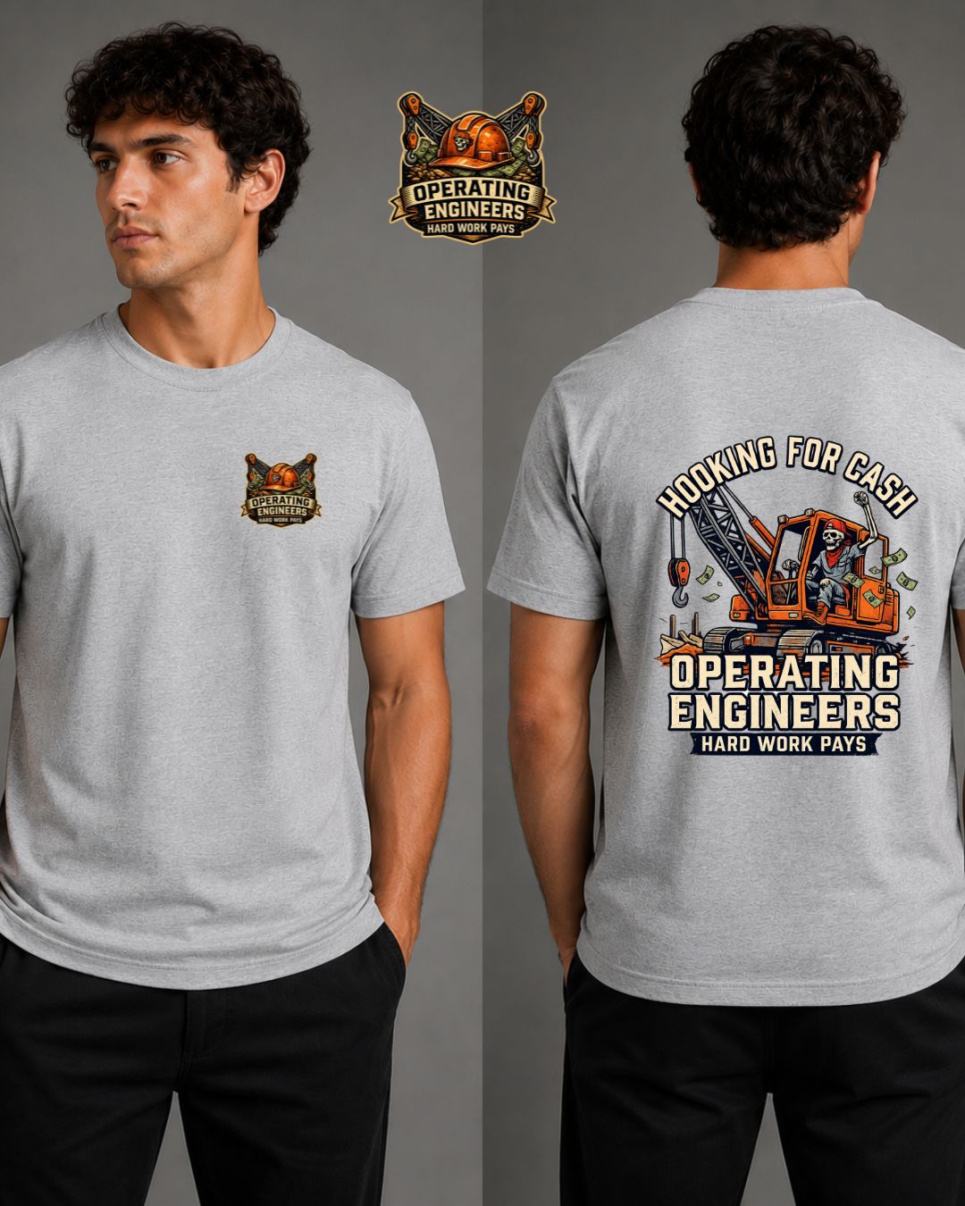 Hooking for Cash Crane T-Shirt