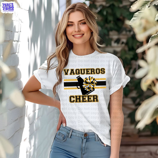 El Capitan Vaqueros Cheer T-Shirt
