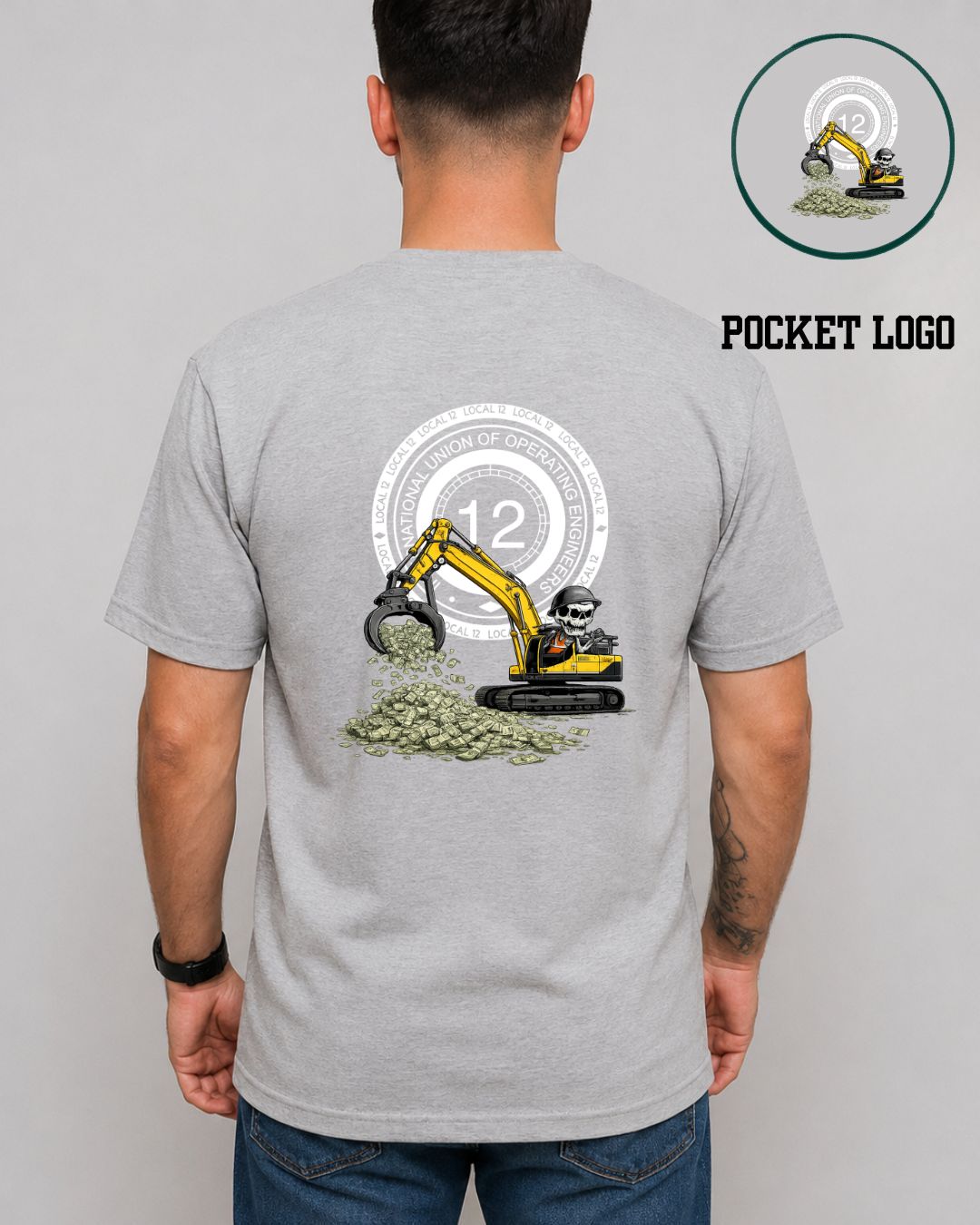 Excavator Skull Scraping $$ with 12 steam gauge