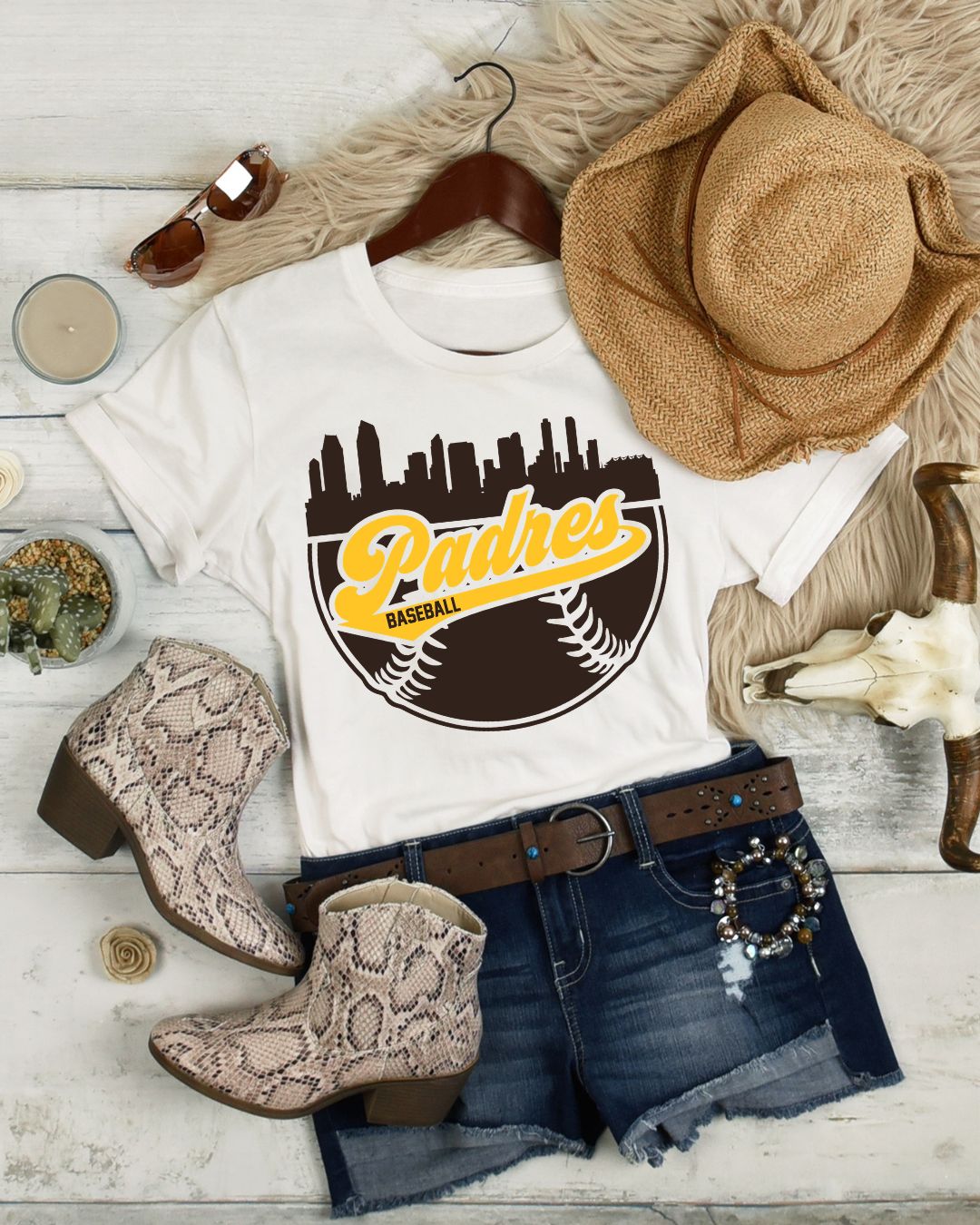 Padres City Scape Women's T-Shirt