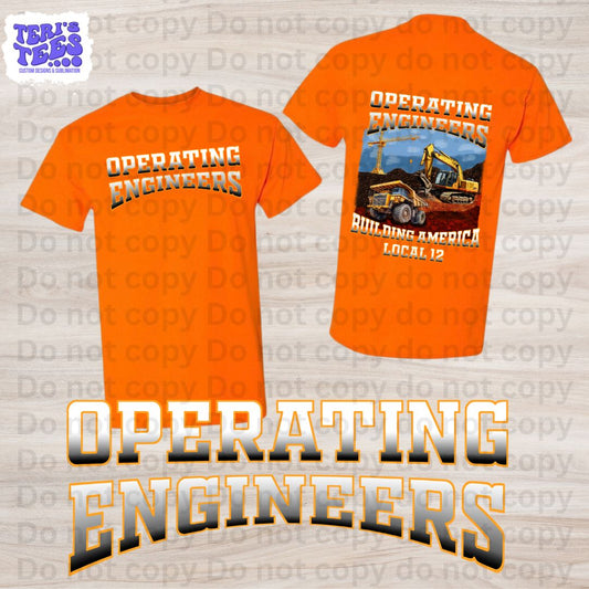 Operating Engineers Local 12 T-Shirt