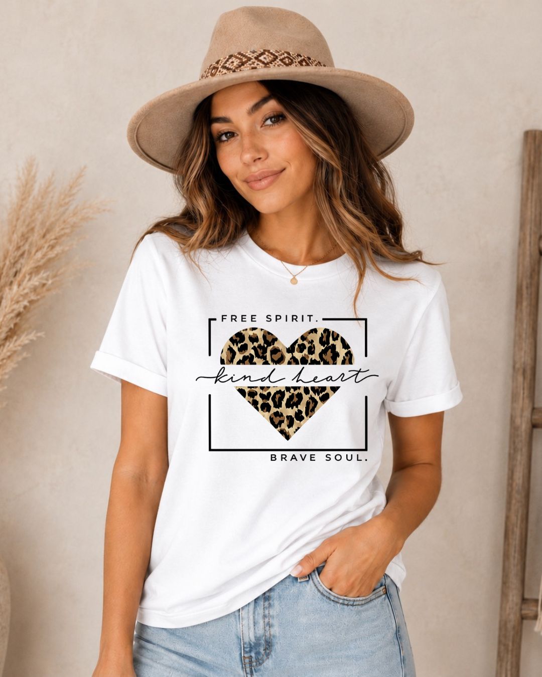 Free Spirit kind heart brave soul T-Shirt