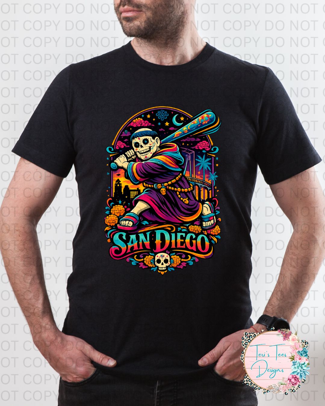 San Diego Spirit with a Twist Men's T-Shirt
