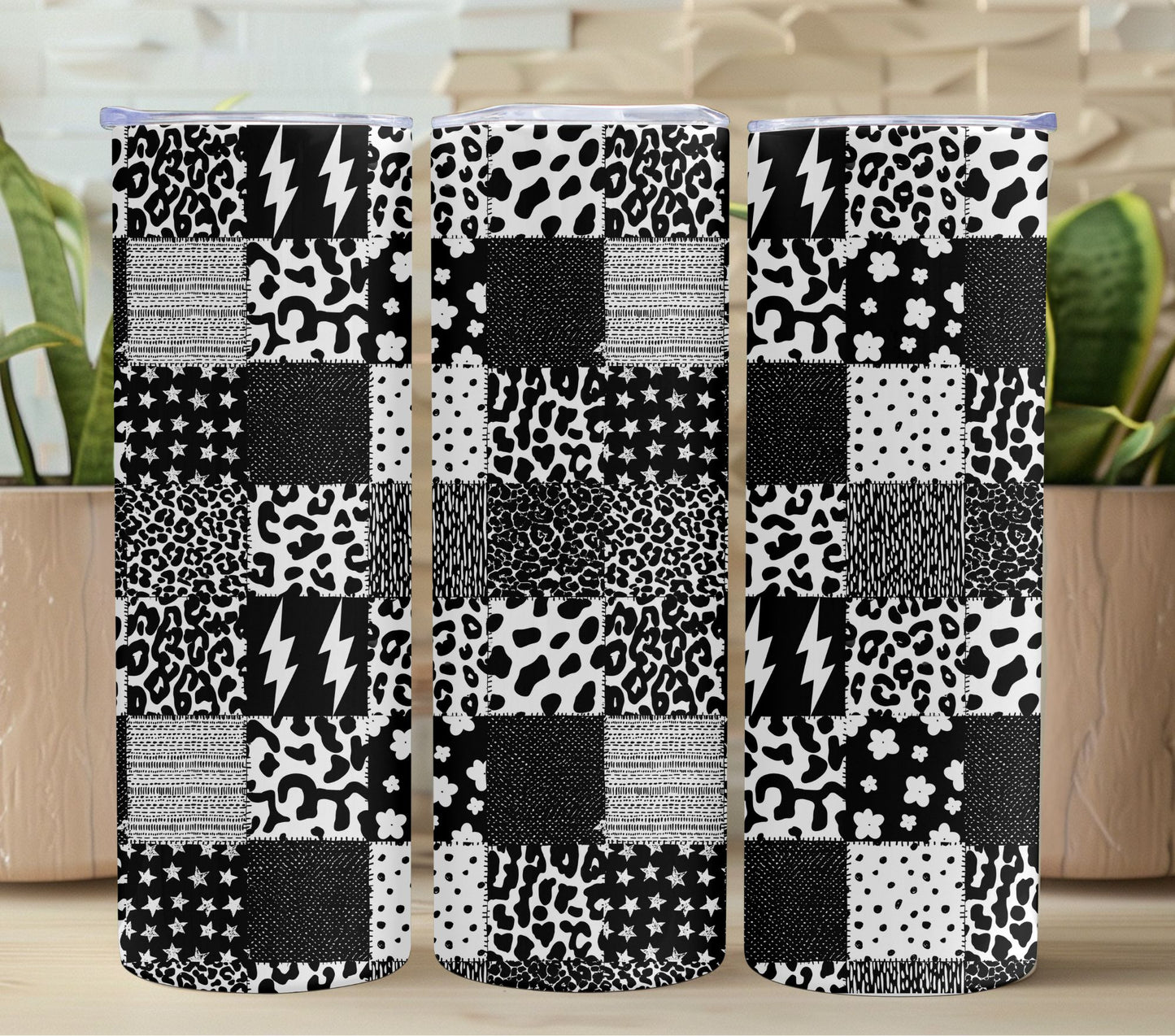 20 oz Patchwork Tumbler