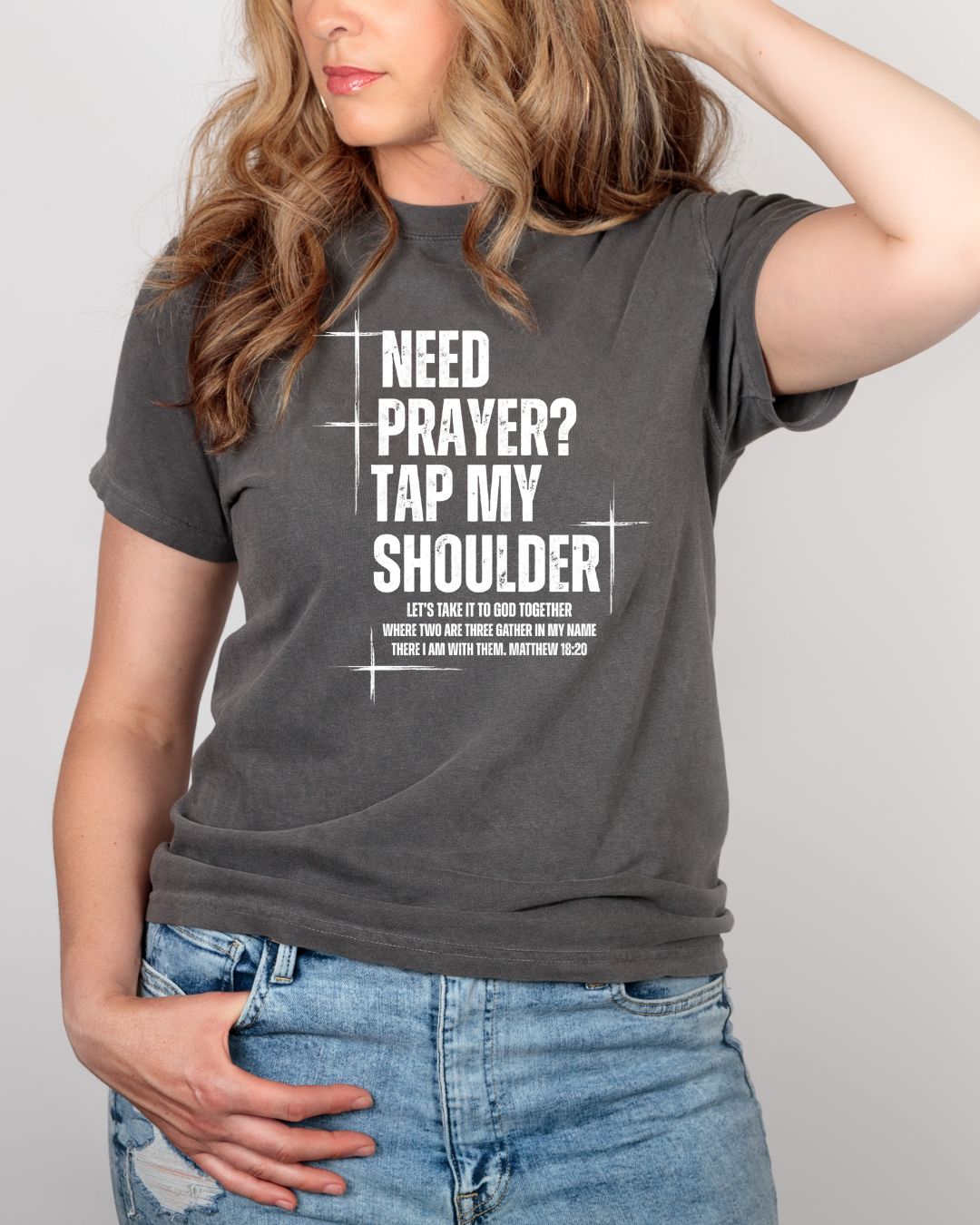 Need Prayer Tap My Shoulder