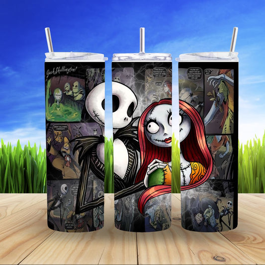 Jack & Sally 20 oz Tumbler