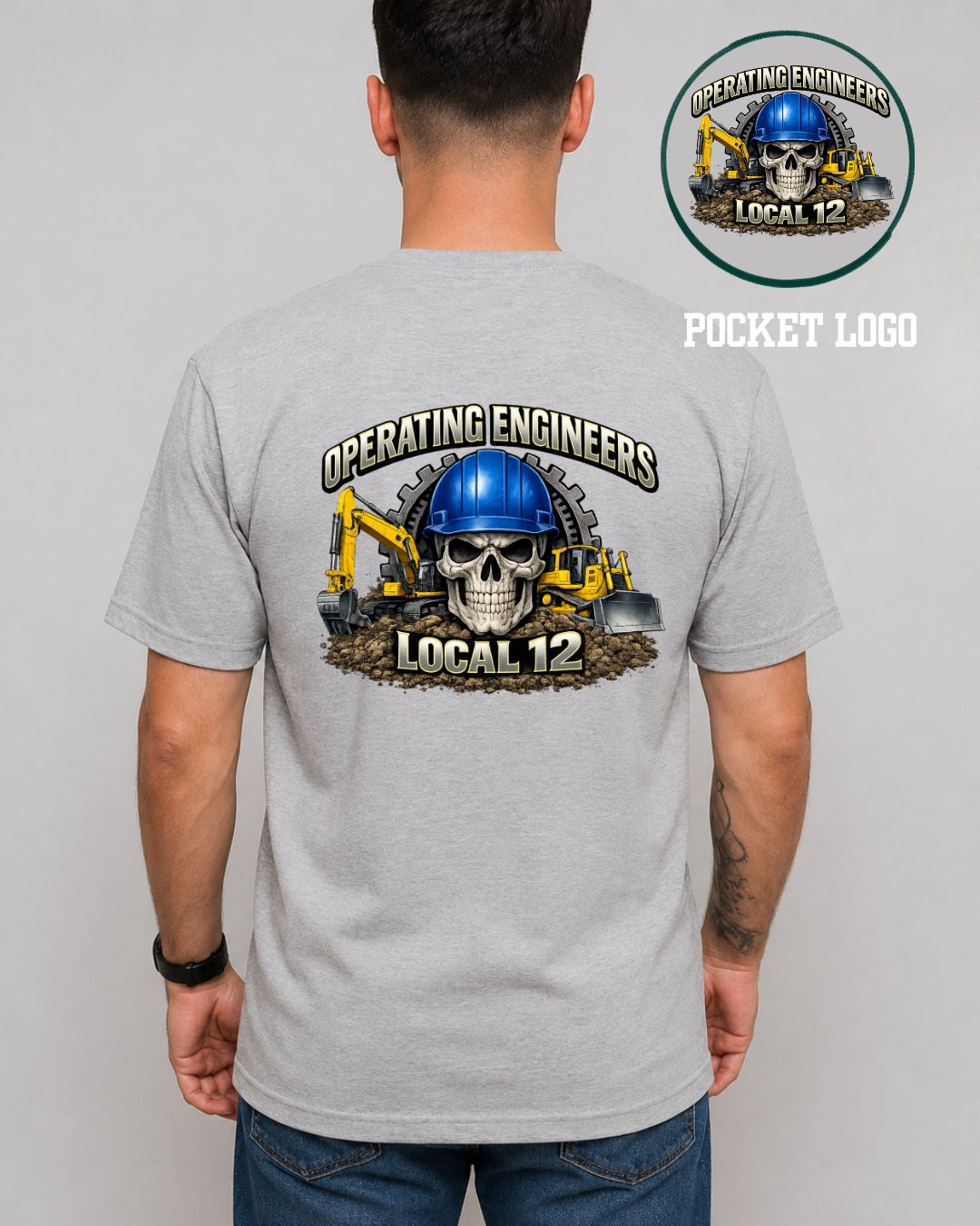 Operating Engineers Local 12 Skull Machinery