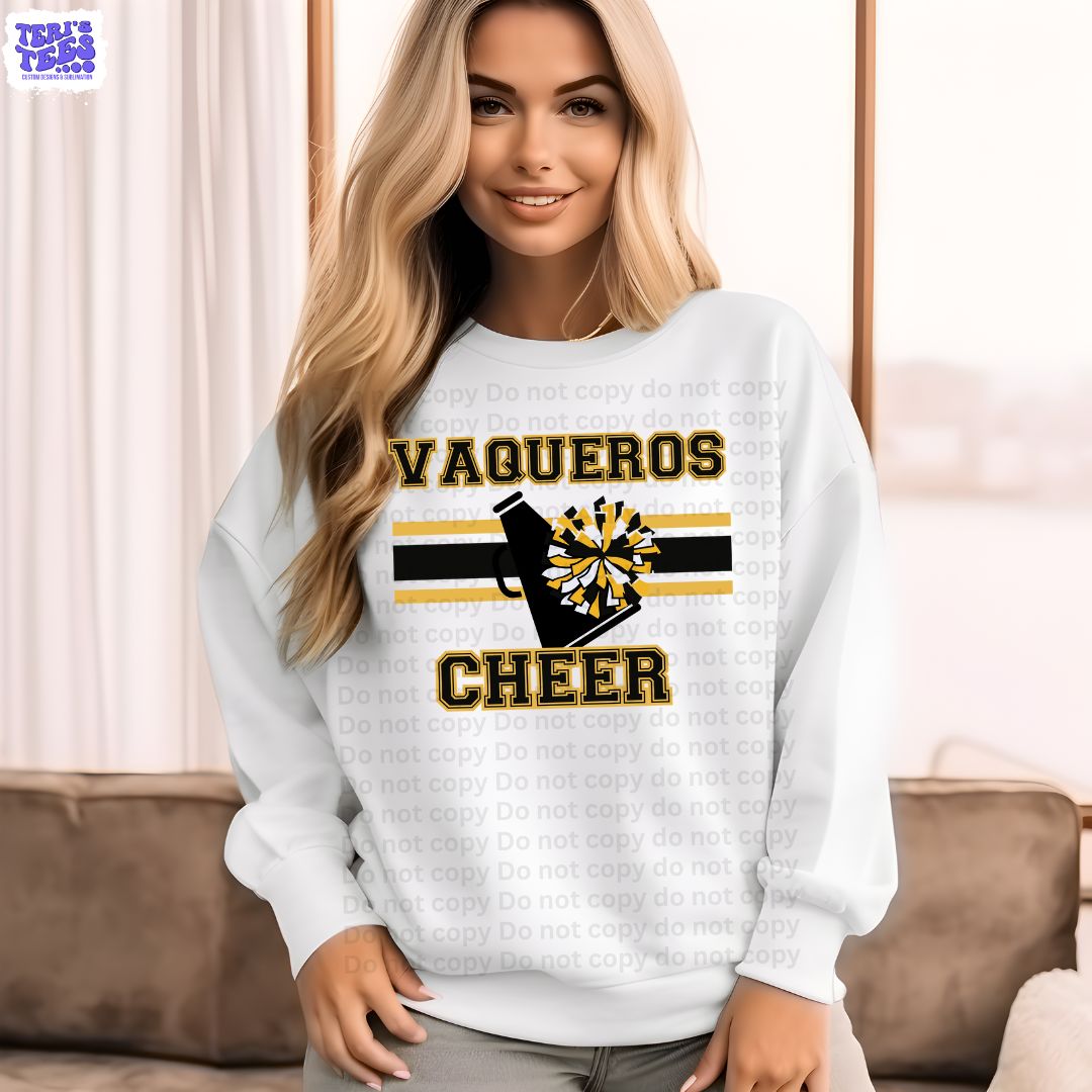 El Capitan Vaqueros Cheer Crew Sweatshirt