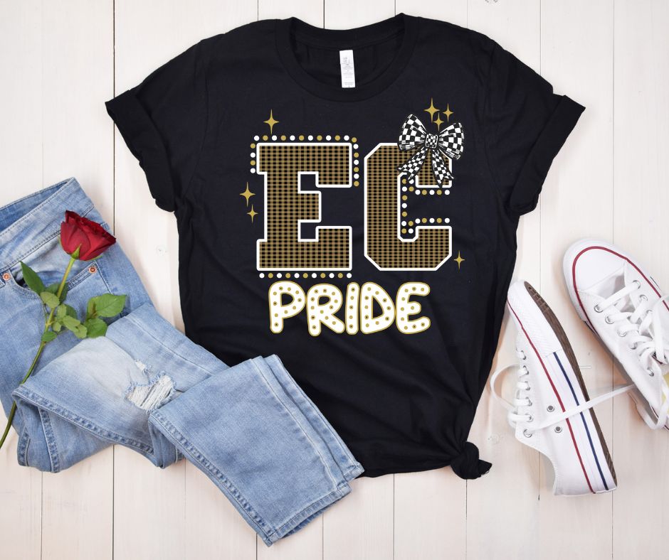 El Capitan High School Pride checkered T-Shirt