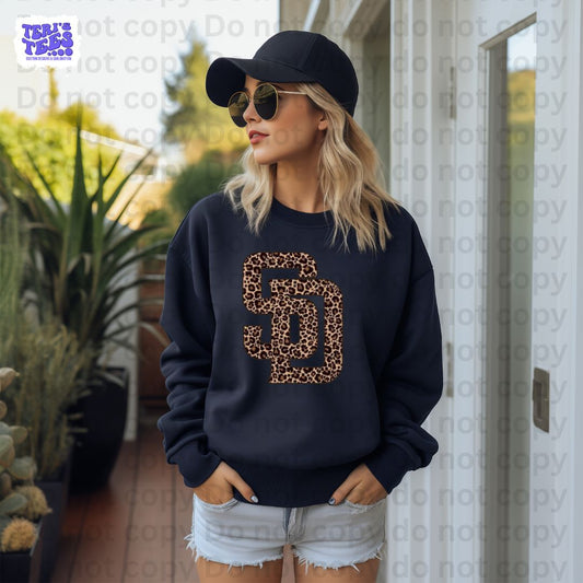 San Diego Padres Leopard Crew SD