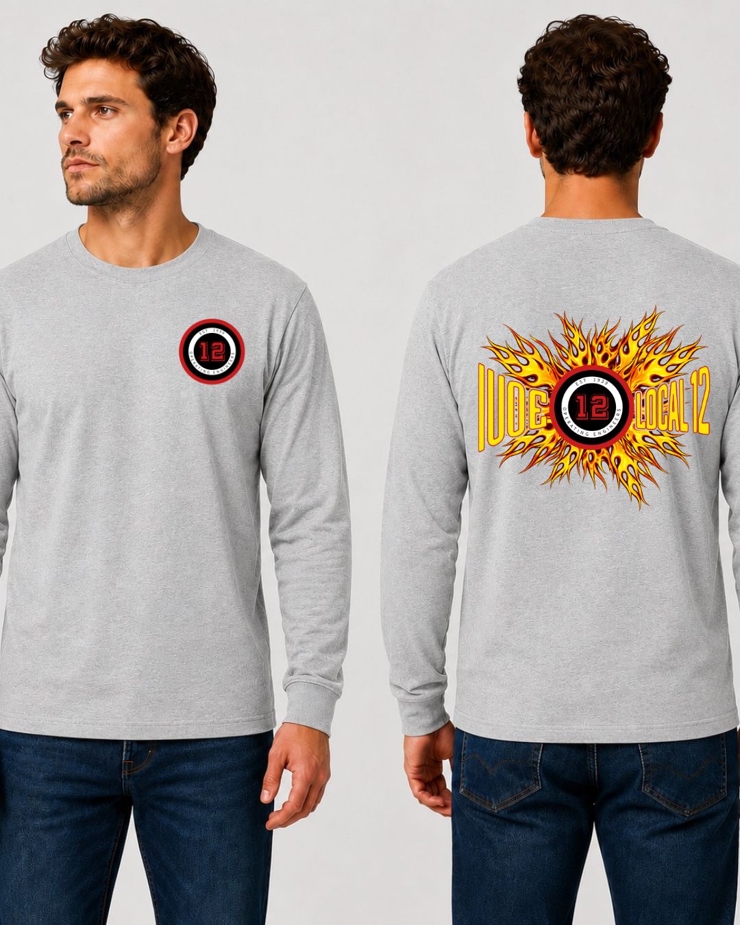 IUOE Flames Long Sleeve