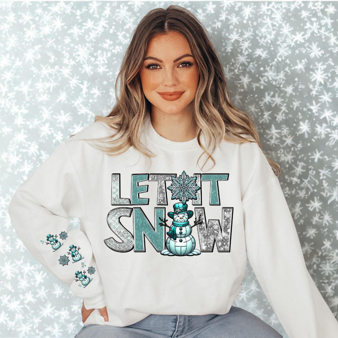 Let it Snow Women's Crew