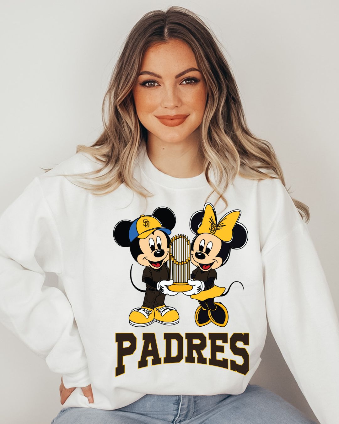 Padres Bundle M & M #5 Design Women's Crew