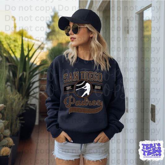 San Diego Padres Retro Crew