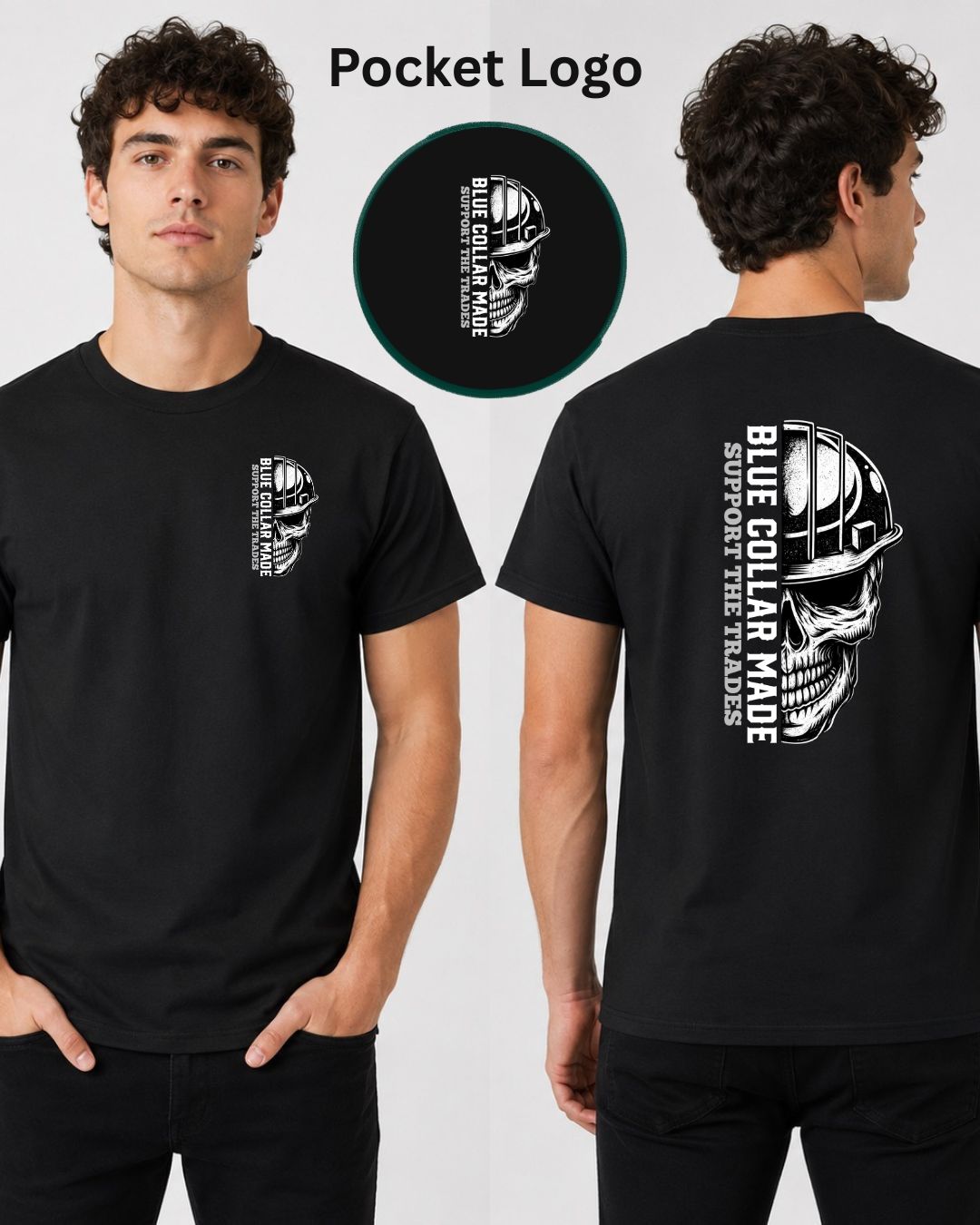 Blue Collar Made Support the Trade T-Shirt