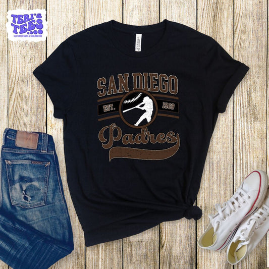 San Diego Padres Retro T-Shirt