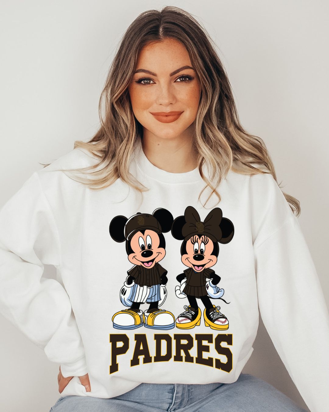 Padres Bundle M & M #7 Design Women's Crew