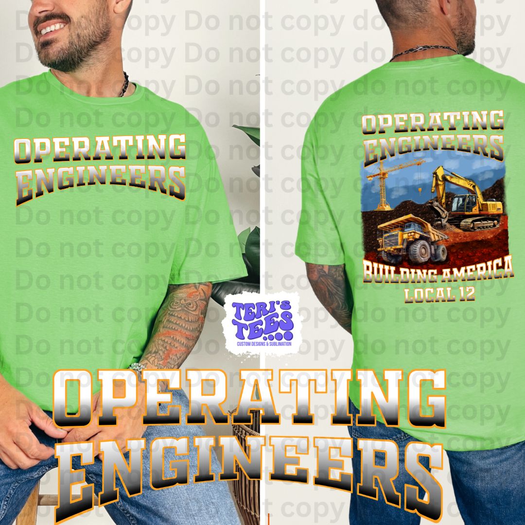 Operating Engineers Local 12 T-Shirt
