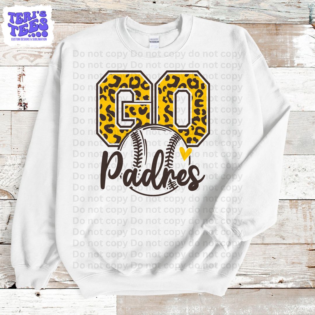 Go Padres Leopard