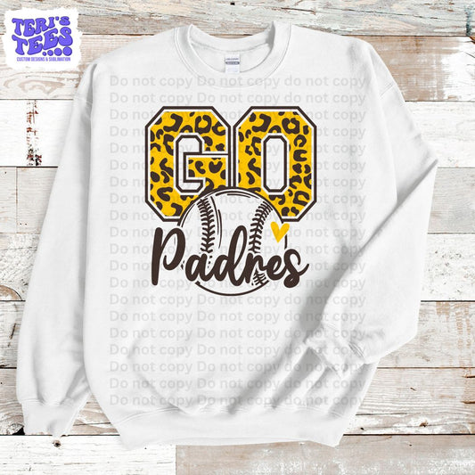 Go Padres Leopard