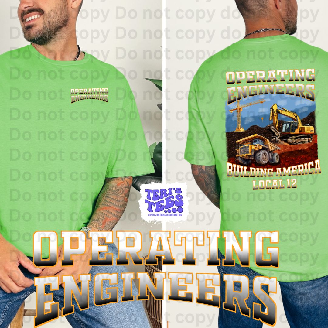 Operating Engineers Local 12 T-Shirt