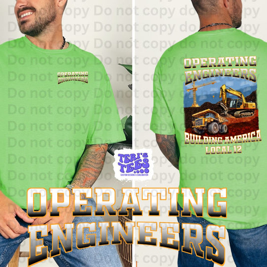 Operating Engineers Local 12 T-Shirt