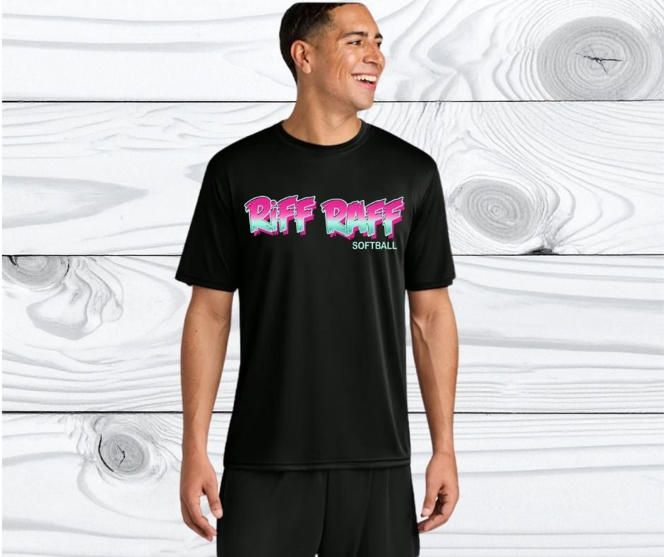 Mens Dri-Fit Riff Raff Softball T-Shirt (2) Different Colors