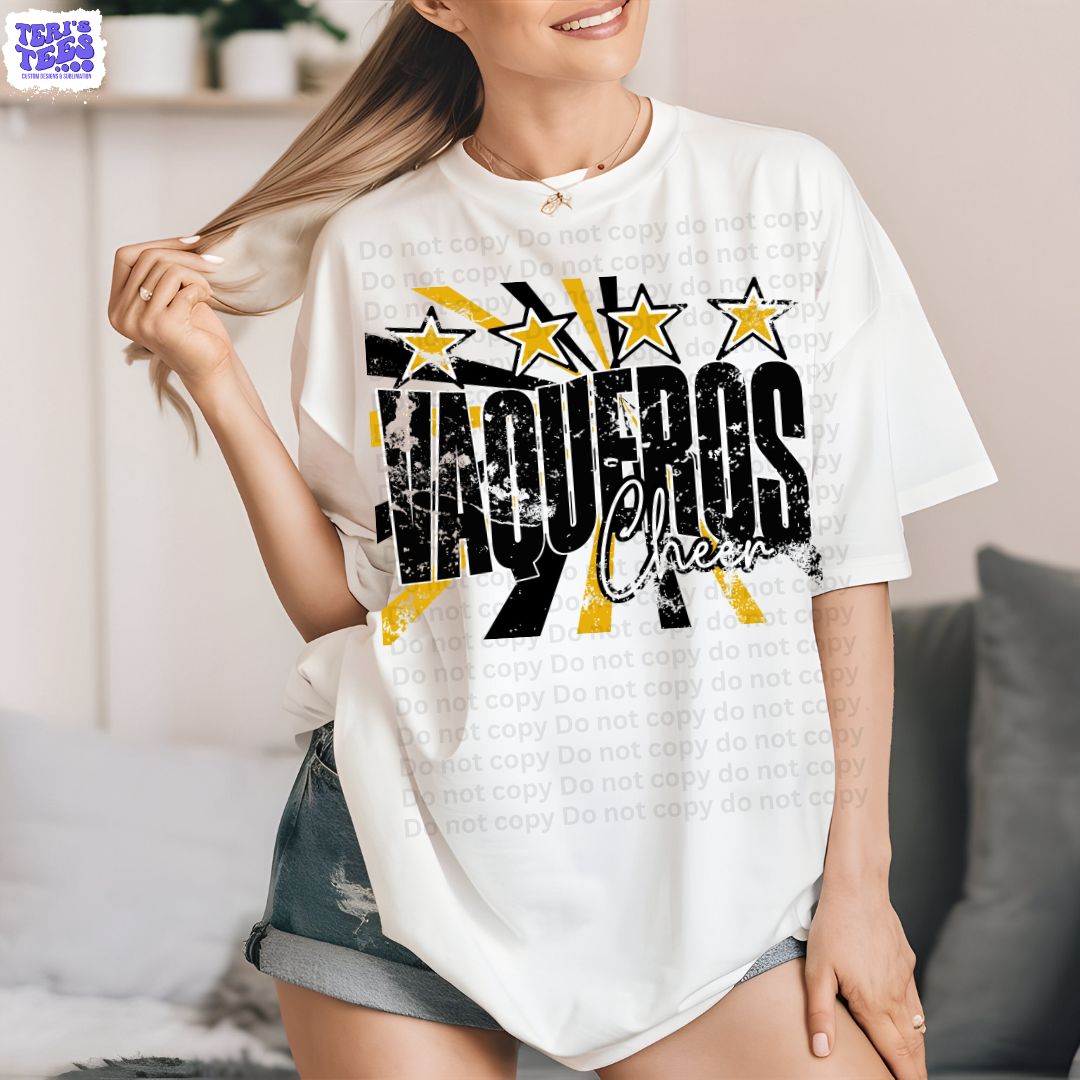 El Capitan Vaqueros Cheer T-Shirt