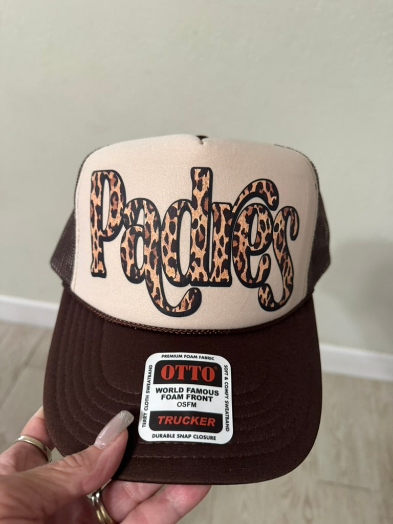 Padres Leopard Retro Otto Adjustable snapback Hat