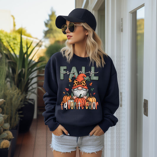 Fall is my Favorite Color Gildan Crew