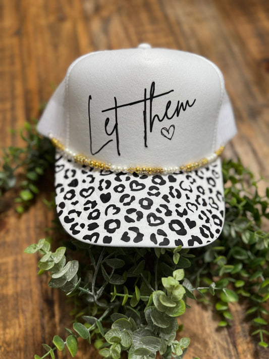 LET THEM LEOPARD OTTO HAT