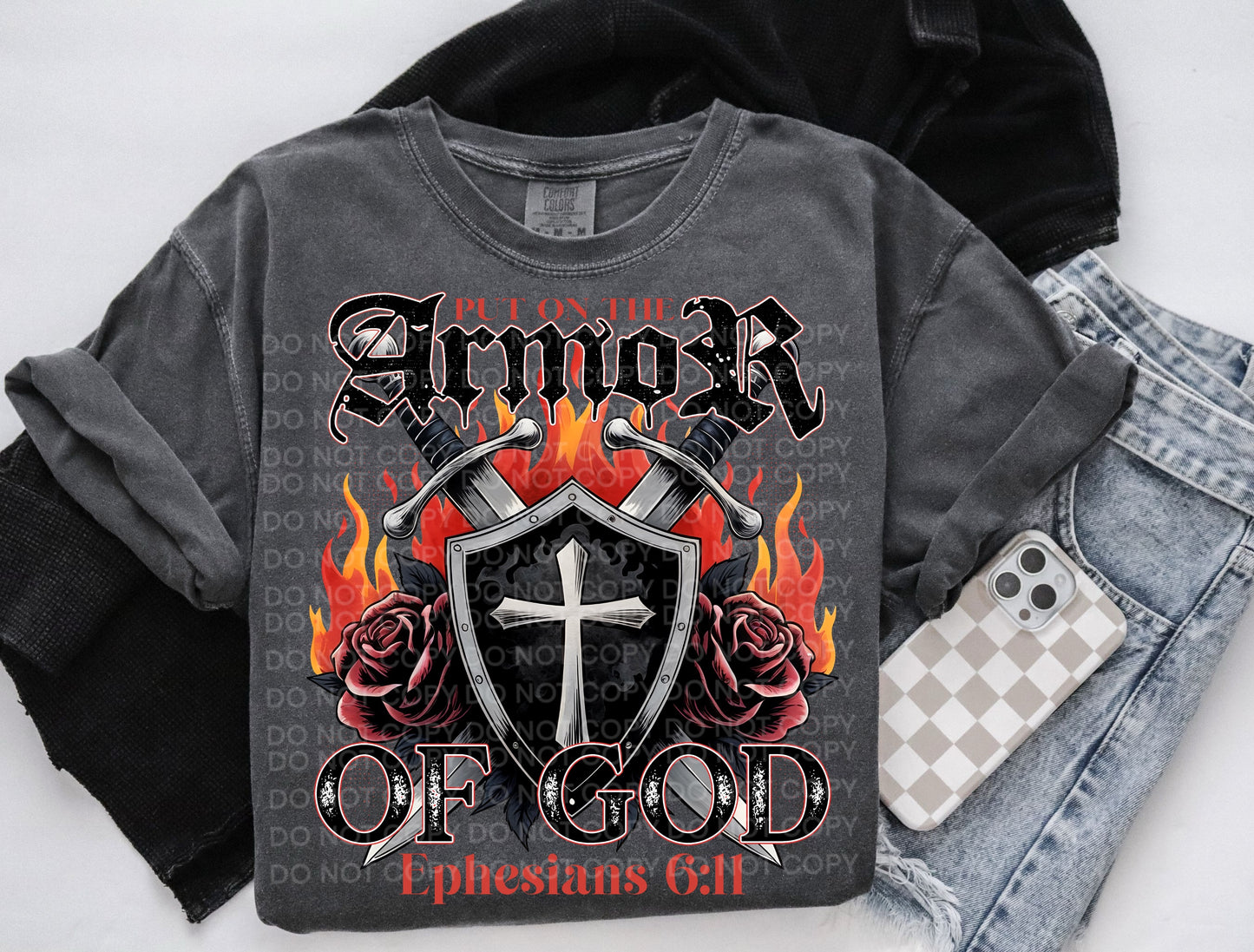 Put on the whole Armor of God T-Shirt