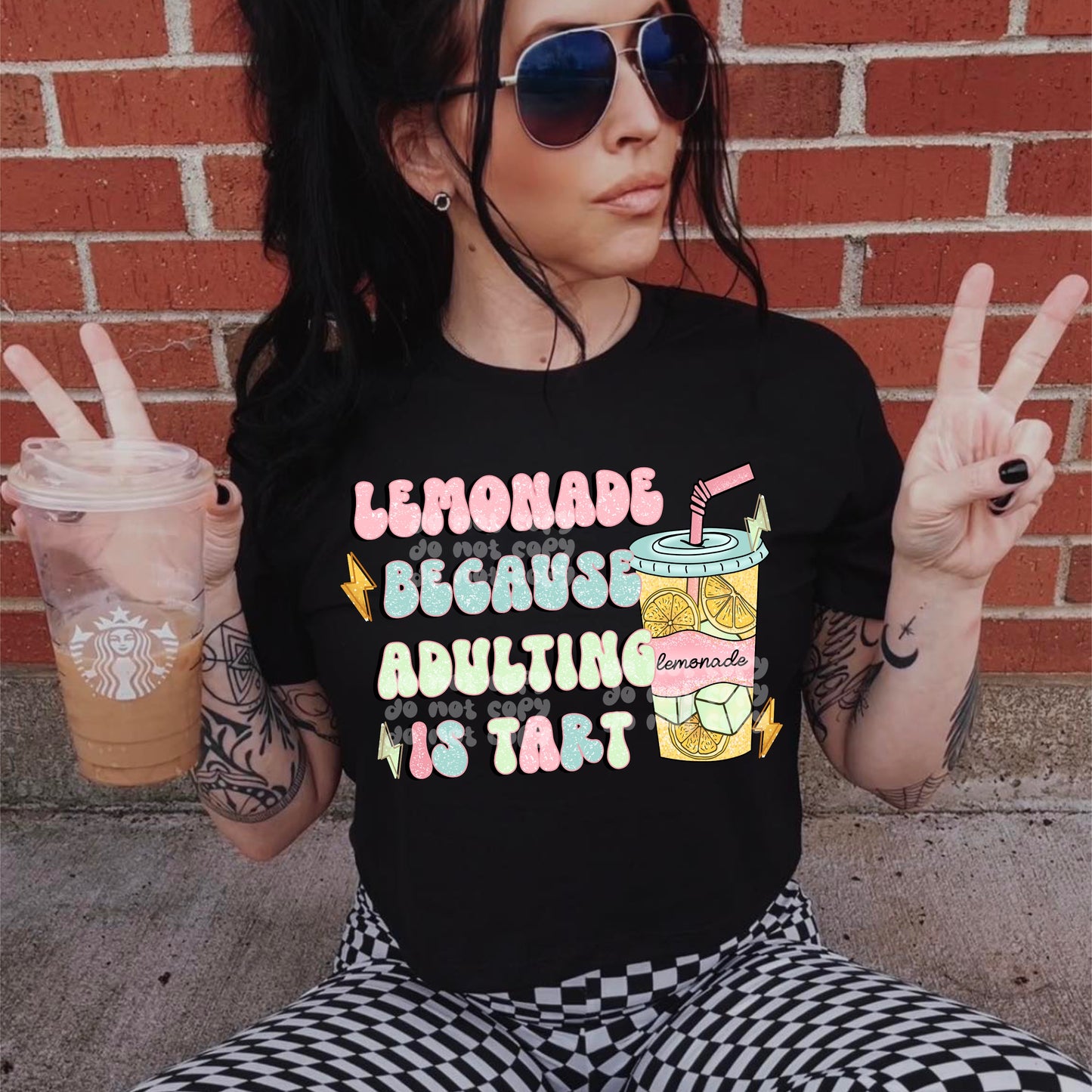 Lemonade Because Adulting is Tart T-Shirt