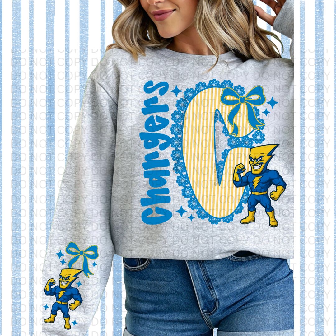 Los Angeles Chargers Crew Sweatshirt