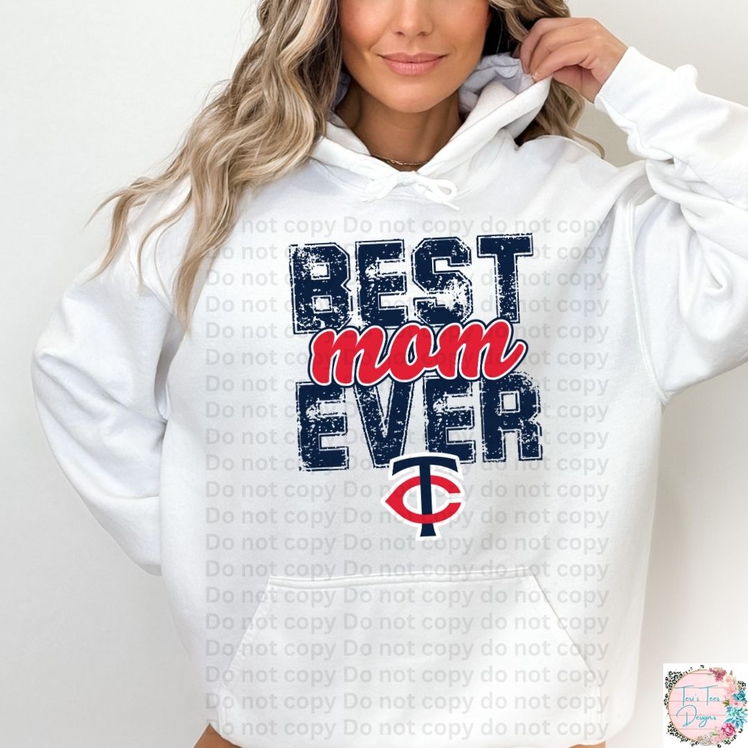 Best Mom Ever Cincinnati Twins Hoodie