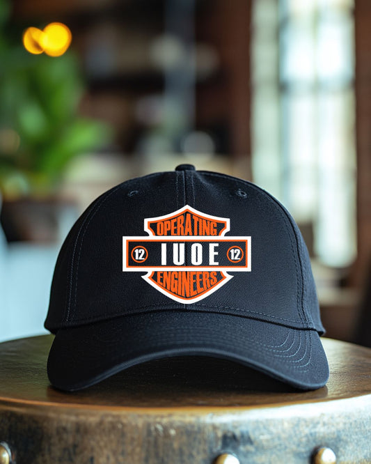 Operating Engineers Local 12 Hat 110 Yupoong Flex Snapback