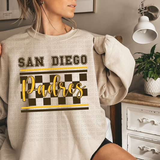 San Diego Padres Checkered Crew